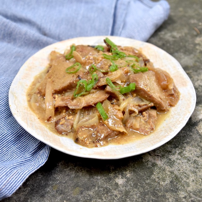 Seitan en salsa de mostaza copia